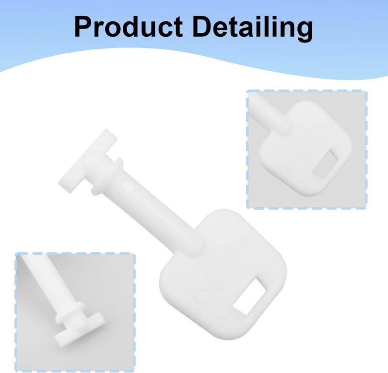 VIDABTE 59002 Dispenser Key for Merfin Dispensers 1002MM, 1003MM, 51003,1002 (6 pcs) - Image 4